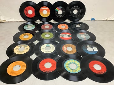Vintage records(Joe Dowell, Olivia Newton John, Dennis the Menace, and more)