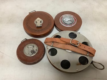 Various tape measures(Craftsman, Dartmouth, and more)