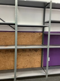 Metal shelving unit(36in.x18in.x83in.)