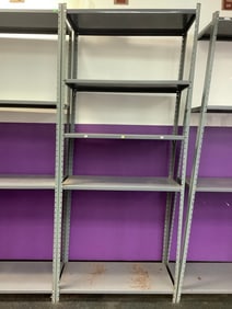 Metal shelving unit(36in.x18in.x83in.)