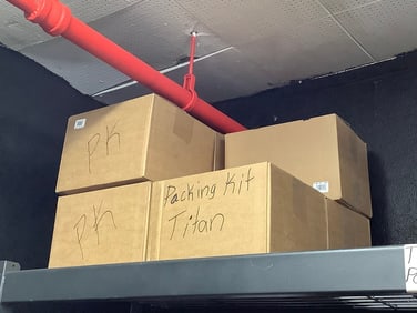 Titan packing kits for paint sprayers
