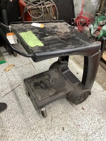 Plastic rolling cart