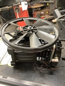 New compressor and pulley