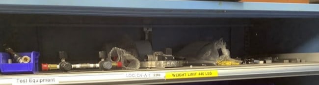 Shelf lot of test equipment (1 of 1)