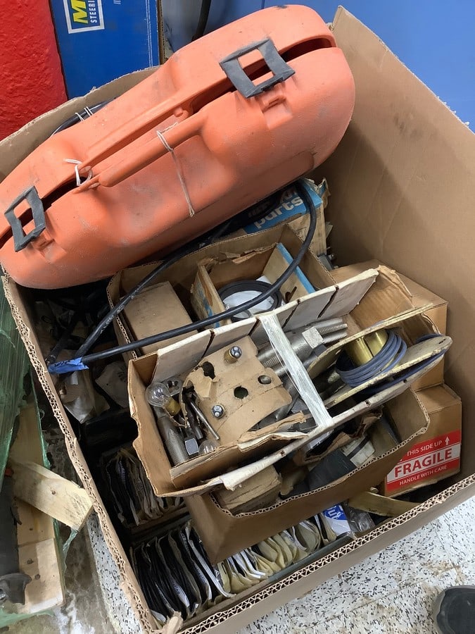 Large box of tools, parts, and more (1 of 1)