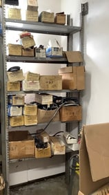 Shelving unit (contents included-new parts)