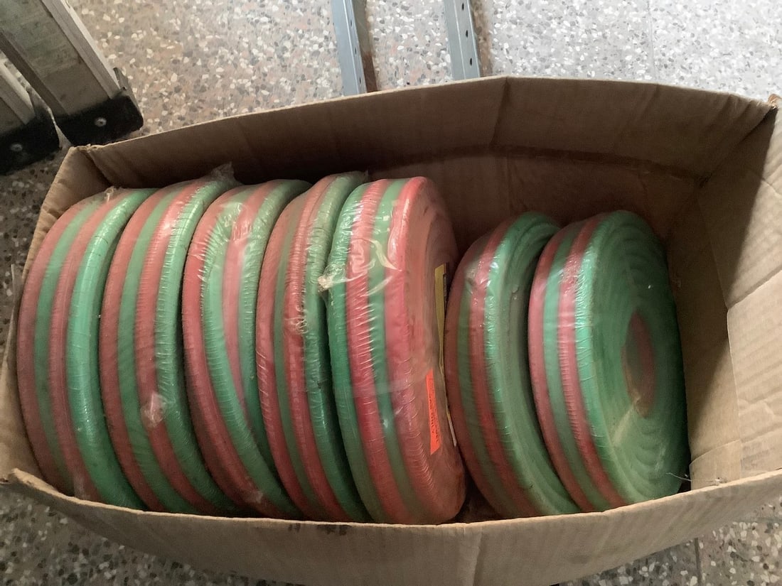 Box full of Oxy aceteleyne hoses - NEW (1 of 1)