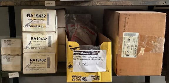 New Robin Air replacement parts (new in boxes)