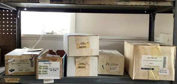 New Robin Air replacement parts (new in boxes)