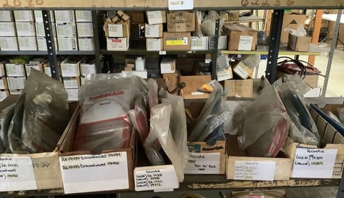 New Robin Air replacement parts (new in boxes)