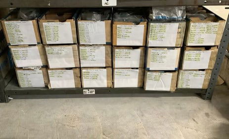 Shelf lot of new in package rebuilding parts