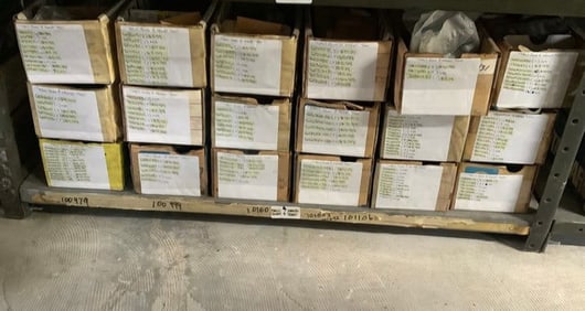 Shelf lot of new in package rebuilding parts