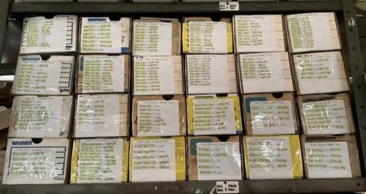 Shelf lot of new in package rebuilding parts