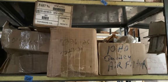 Various new rebuild parts