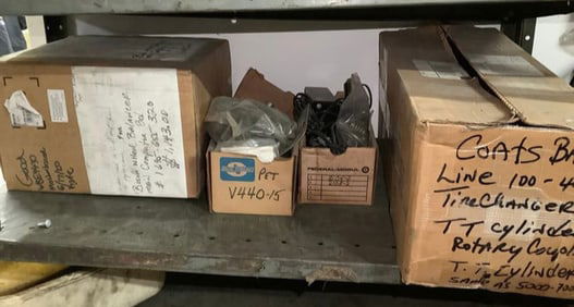 Large lot of coats, rebuild parts, and more