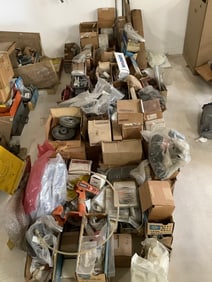 Large amount of Ridgid rebuild kits, pulley kits, and more