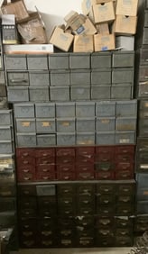 Tool bins filled with rebuild kits