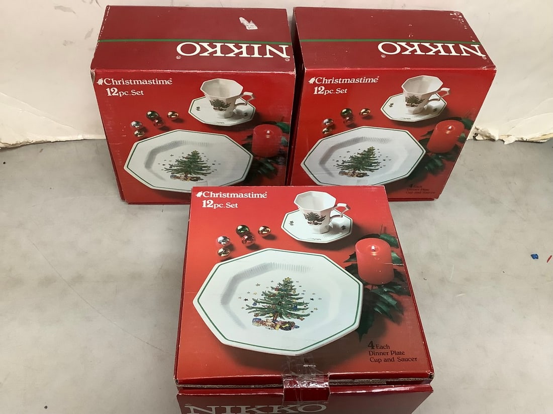Nikko Christmastime 12 pc. Set (3 Cases) (1 of 1)