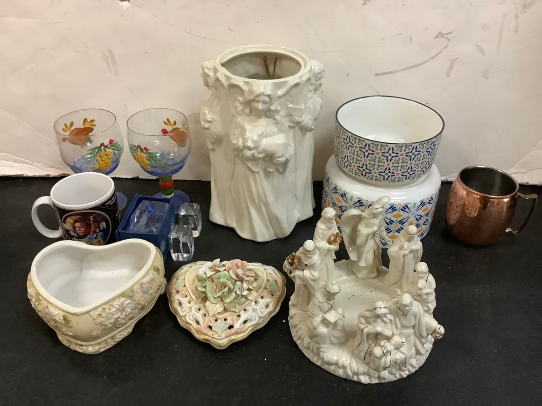 Signature Bowls, Star Trek Mug, Handpainted Drinking Glasses, and more (Tallest - 10.25in) (1 of 1)