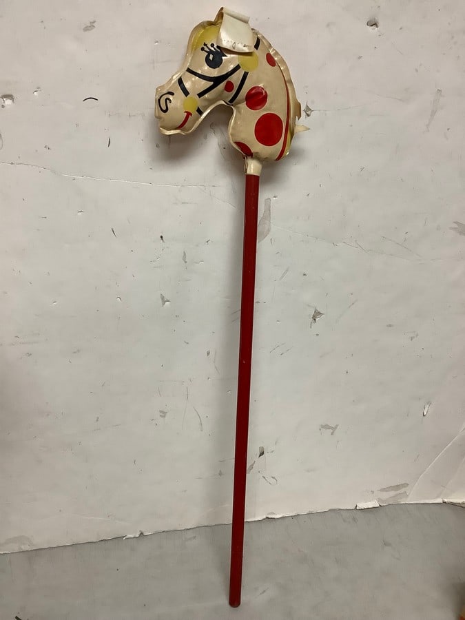 Vintage Horse Head Stick (35in Tall): Vintage Horse Head Stick (35in Tall)