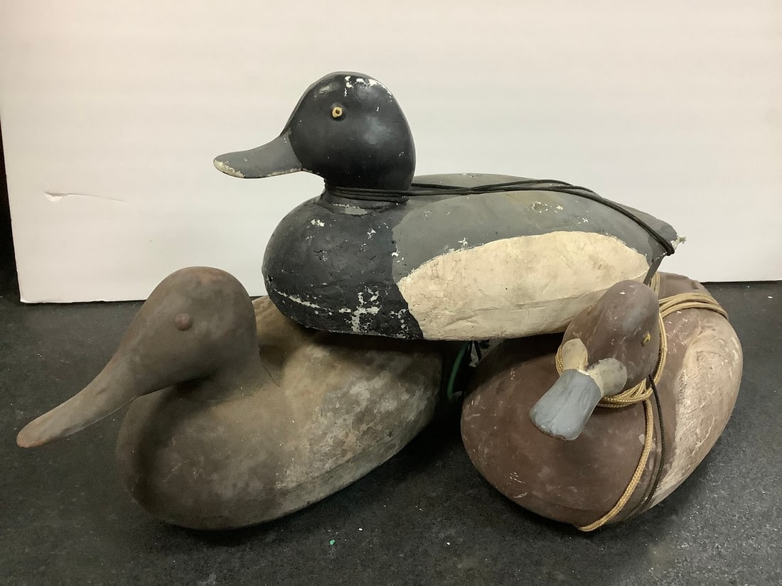 Herters Wooden Duck Decoys (Longest - 14in) (1 of 1)