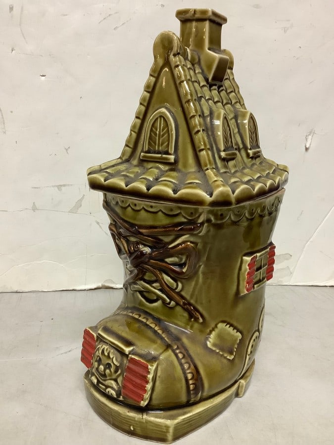 Ceramic 'Woman Who Lived in A Shoe' Cookie Jar (12.75in Tall) (1 of 1)