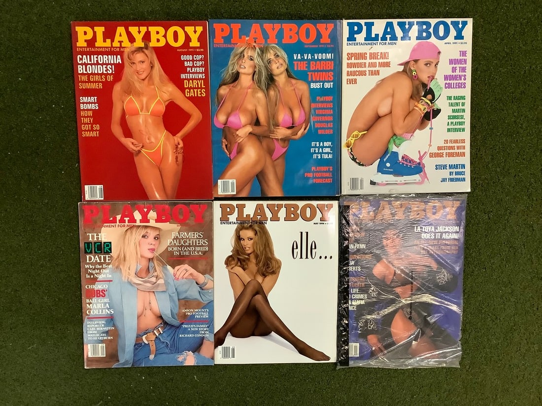 Various Adult Playboy Magazines (1 of 1)