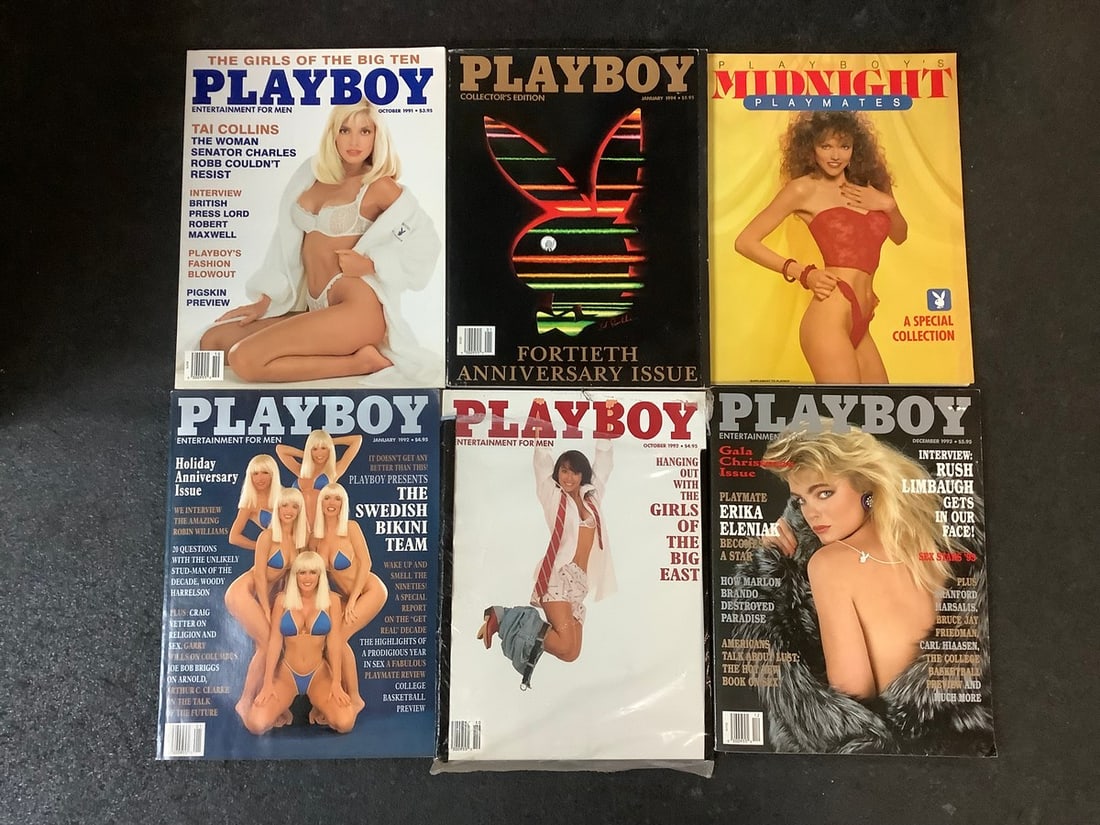 Various Adult Playboy Magazines: Various Adult Playboy Magazines