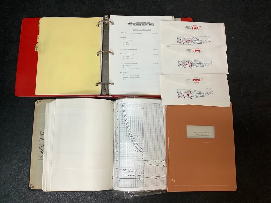 Various TWA Paperwork: Various TWA Paperwork