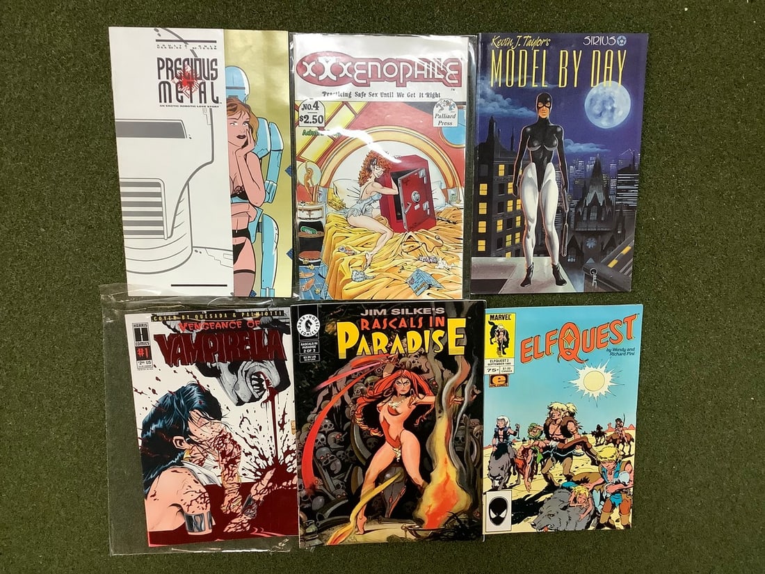 Various Comics (Elf Quest, Precious Metal, Model by Day, etc): Various Comics (Elf Quest, Precious Metal, Model by Day, etc)