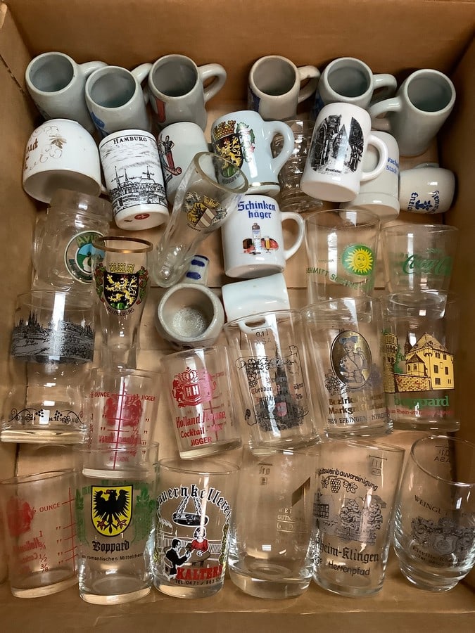 Miniature Beer Mugs/Glasses and more (Tallest - 3.5in): Miniature Beer Mugs/Glasses and more (Tallest - 3.5in)