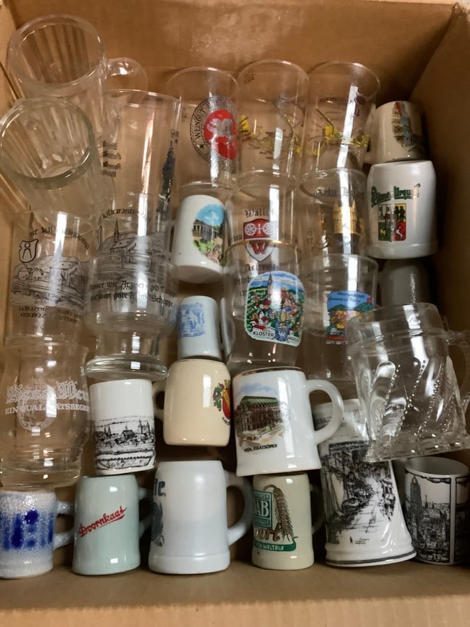 Miniature Beer Mugs/Glasses and more (Tallest - 3.5in): Miniature Beer Mugs/Glasses and more (Tallest - 3.5in)