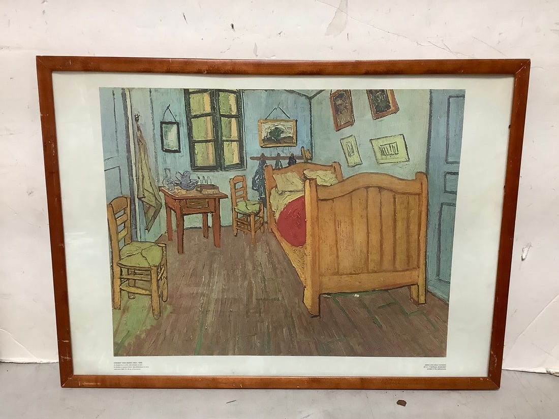 Vincent Van Gogh 1853-1890 framed art print(12in.x29in.) (1 of 1)