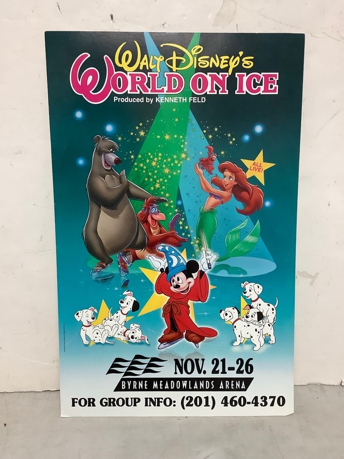 Walt Disney World on Ice Advertisement (14inx22in): Walt Disney World on Ice Advertisement (14inx22in)