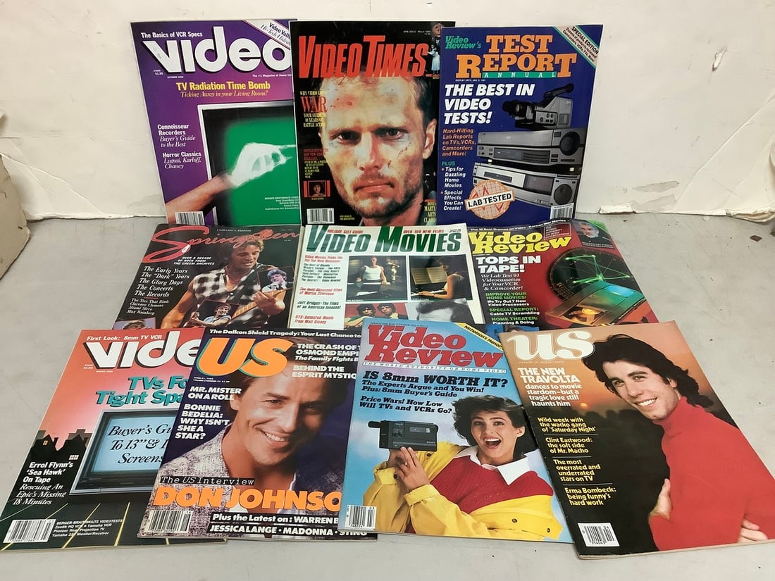 Various magazines(Video Review, VideoTimes, Springsteen, and more): Various magazines(Video Review, VideoTimes, Springsteen, and more)