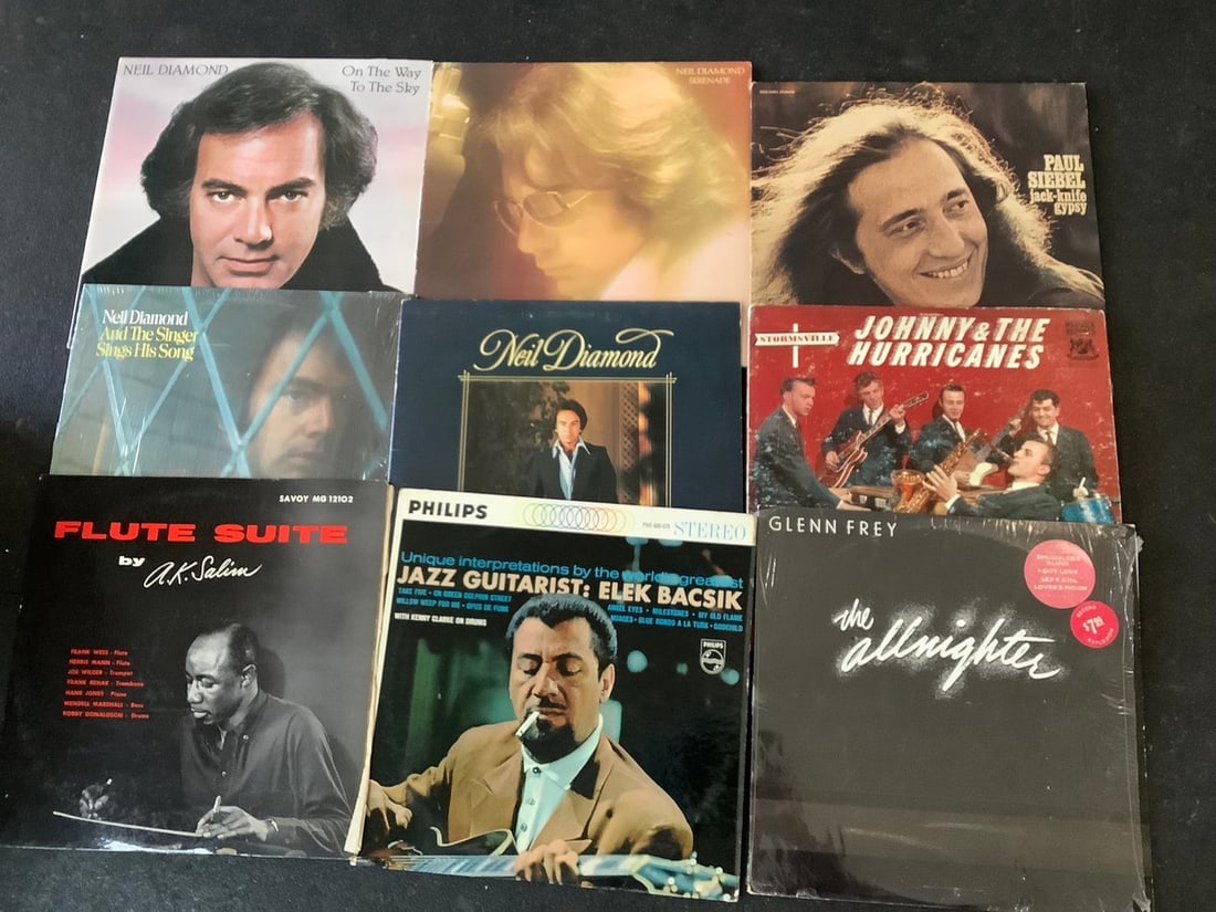 Various records(Neil Diamond, Paul Siebel, Glenn Frey, and more) (1 of 1)