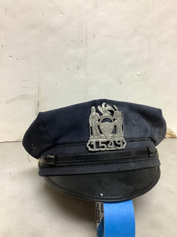 NYPD police badge hat (1549): NYPD police badge hat (1549)
