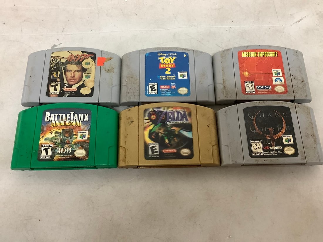 Nintendo 64 games(Toy Story 2, Mission Impossible, and more): Nintendo 64 games(Toy Story 2, Mission Impossible, and more)