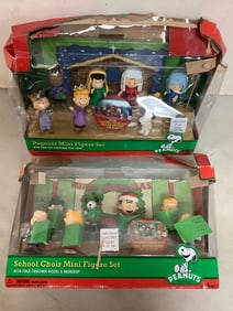 Peanuts Pageant/School Choir Mini Figure Sets