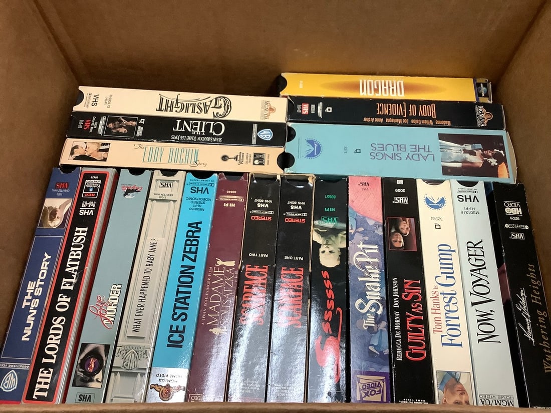 Various VHS Tapes (The Nuns Story, The Client, Gaslight, and more): Various VHS Tapes (The Nuns Story, The Client, Gaslight, and more)