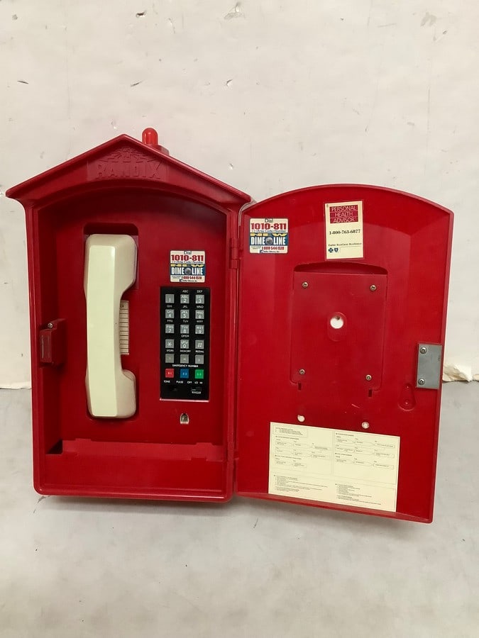 Vintage Randix Fire Telephone (15in Tall) (1 of 1)
