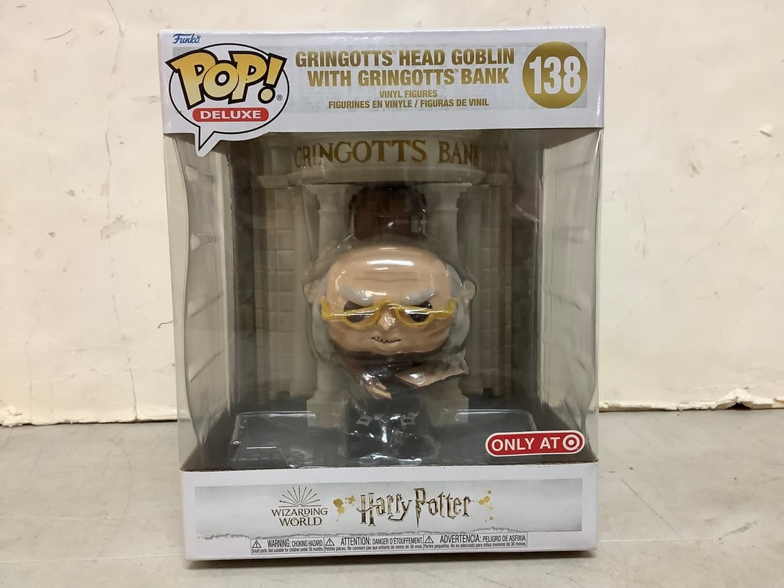 Pop Harry Potter Gringotts Head Goblin Figure: Pop Harry Potter Gringotts Head Goblin Figure