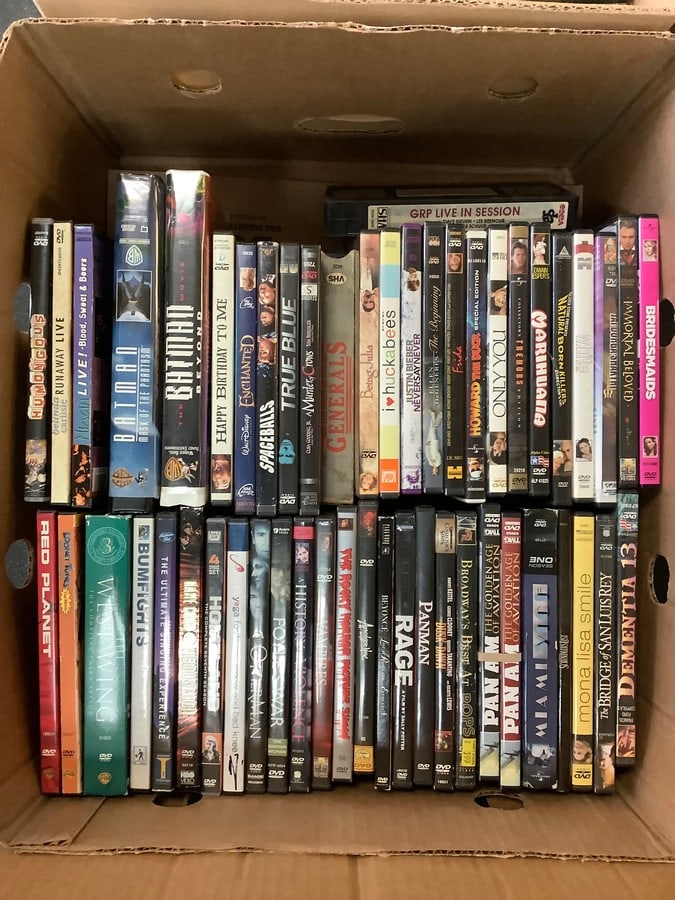 Various DVDs and more (Rage, Only You, Batman, and more) (1 of 1)