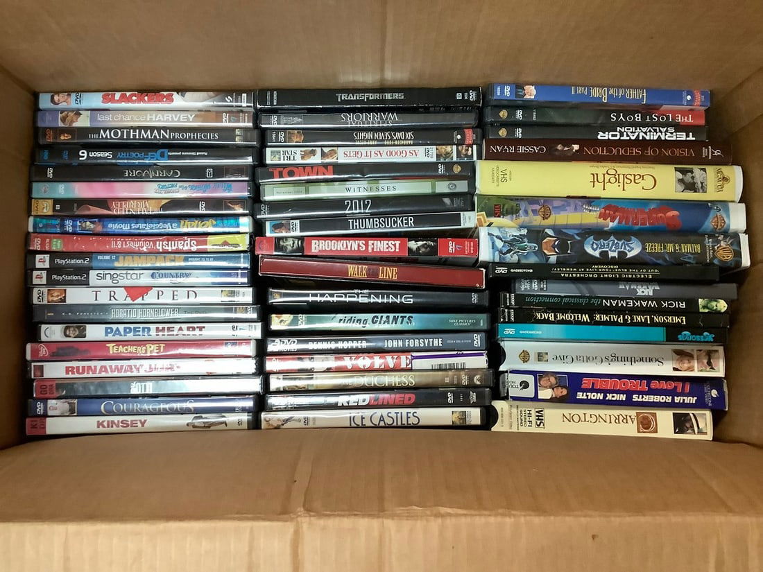 Various DVDs and VHS Tapes (Trapped, Gaslight, The Lost Boy, and more) (1 of 1)