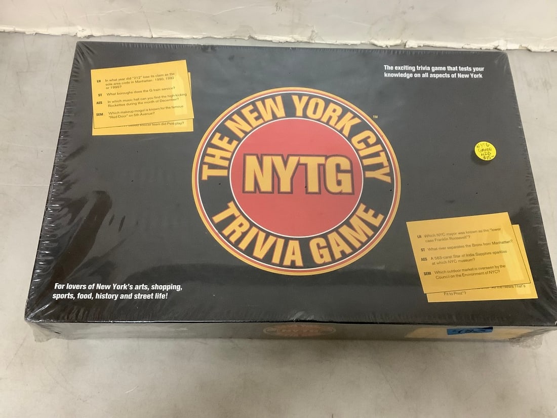The New York City Trivia Game: The New York City Trivia Game