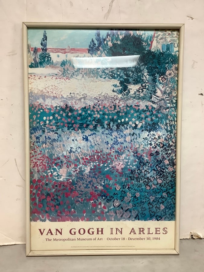 Framed Van Gogh in Arles art print(25in.x37in.) (1 of 1)