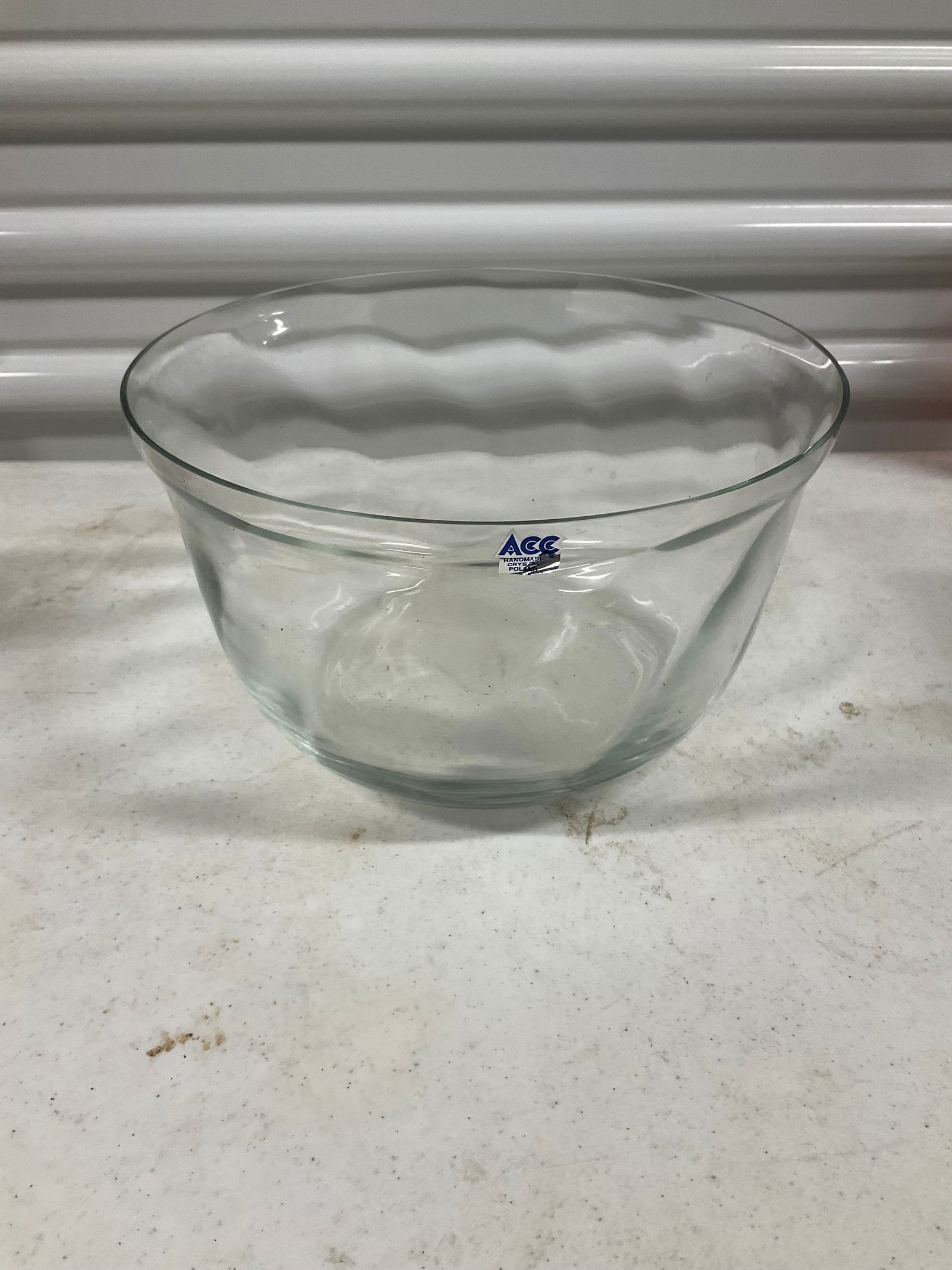 Crystal Serving Bowl made in Poland (1 of 1)