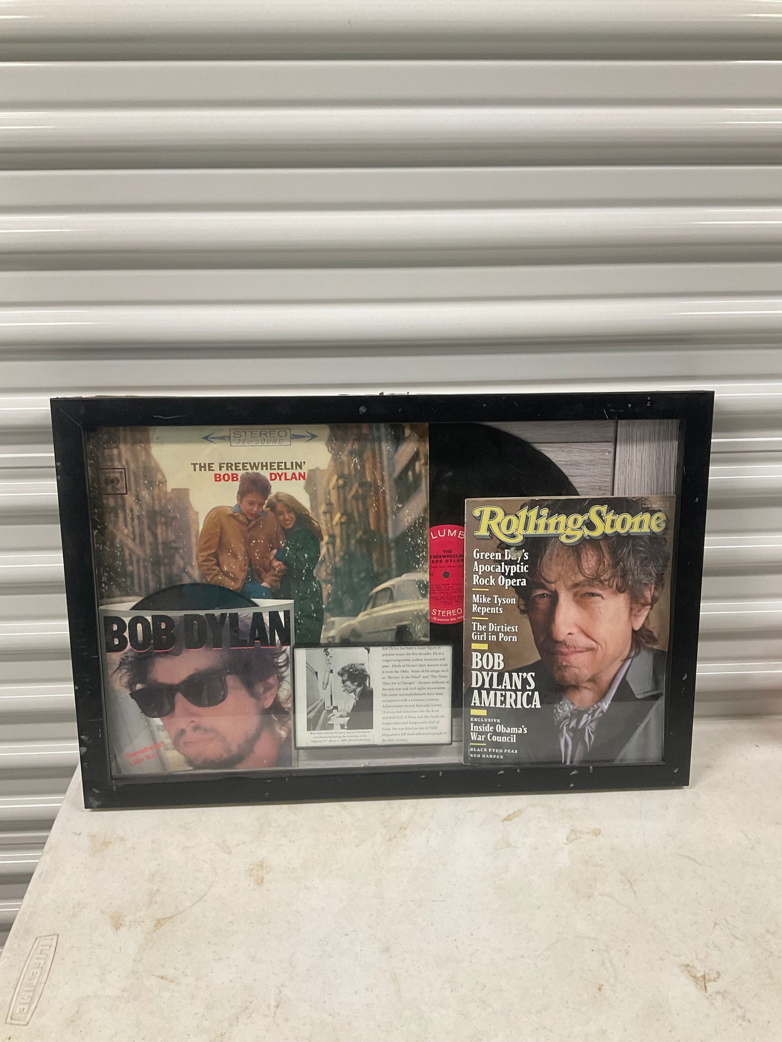 Bob Dylan Shadow Box: Bob Dylan Shadow Box