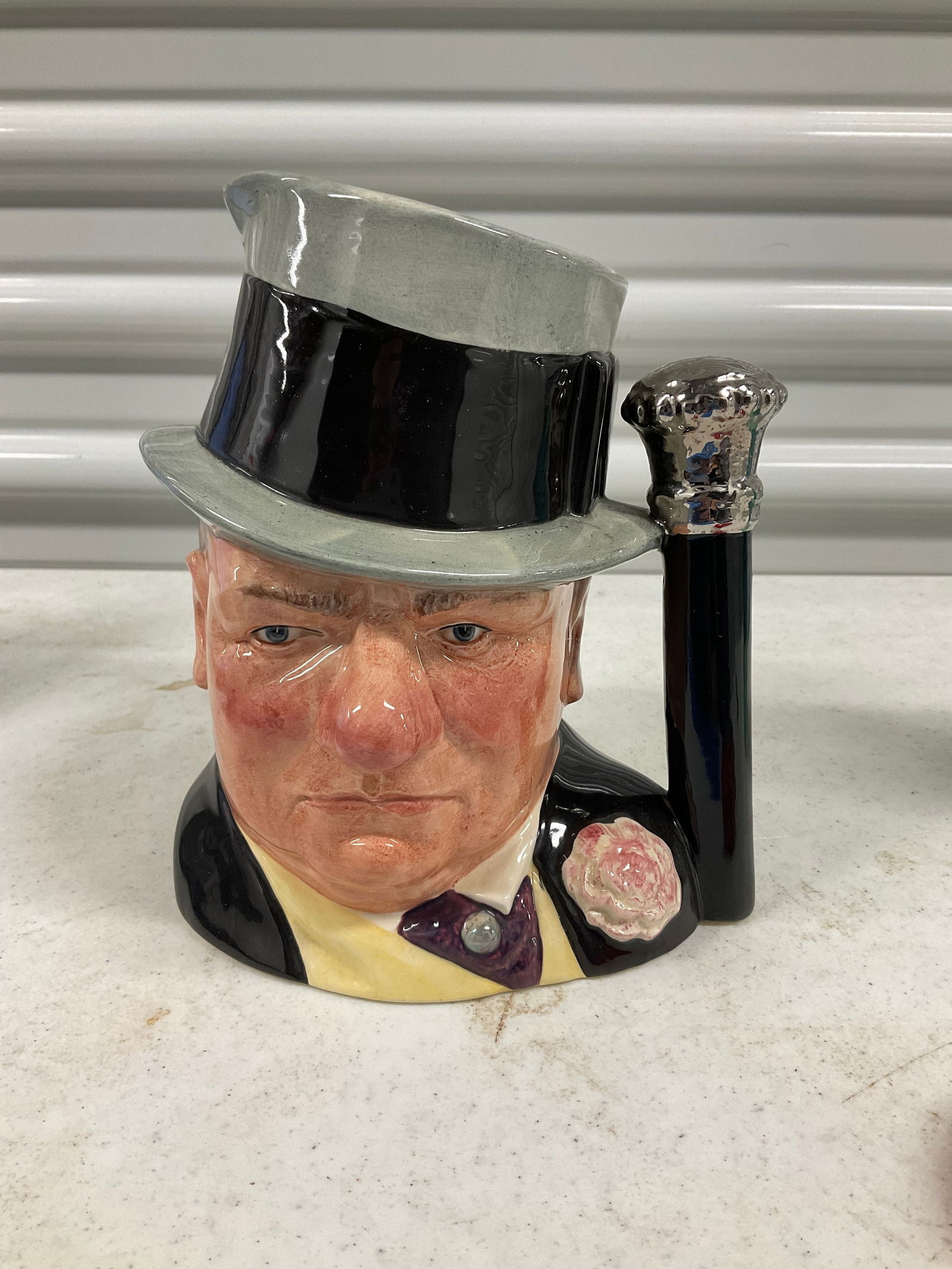 Royal Doulton D6674 Large Toby Mug Celebirty Collection "WC Fields" 7" tall (1 of 1)