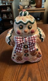 vintage 90's Jay Gingerbread Man 12" tall